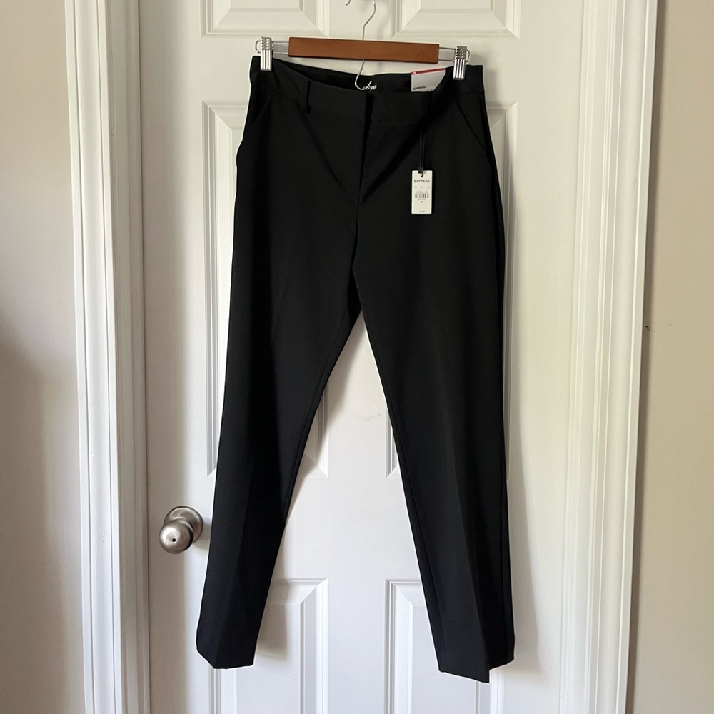 Black Express Ankle Dress Pant